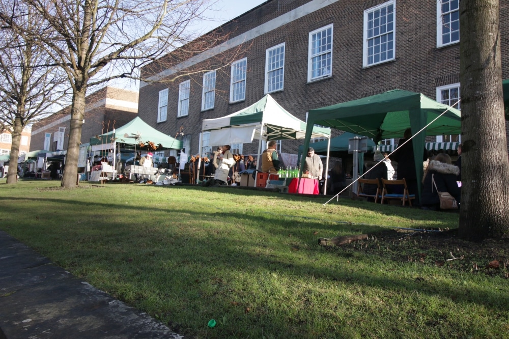 Stallholders are left out in the cold as building work forces market closure